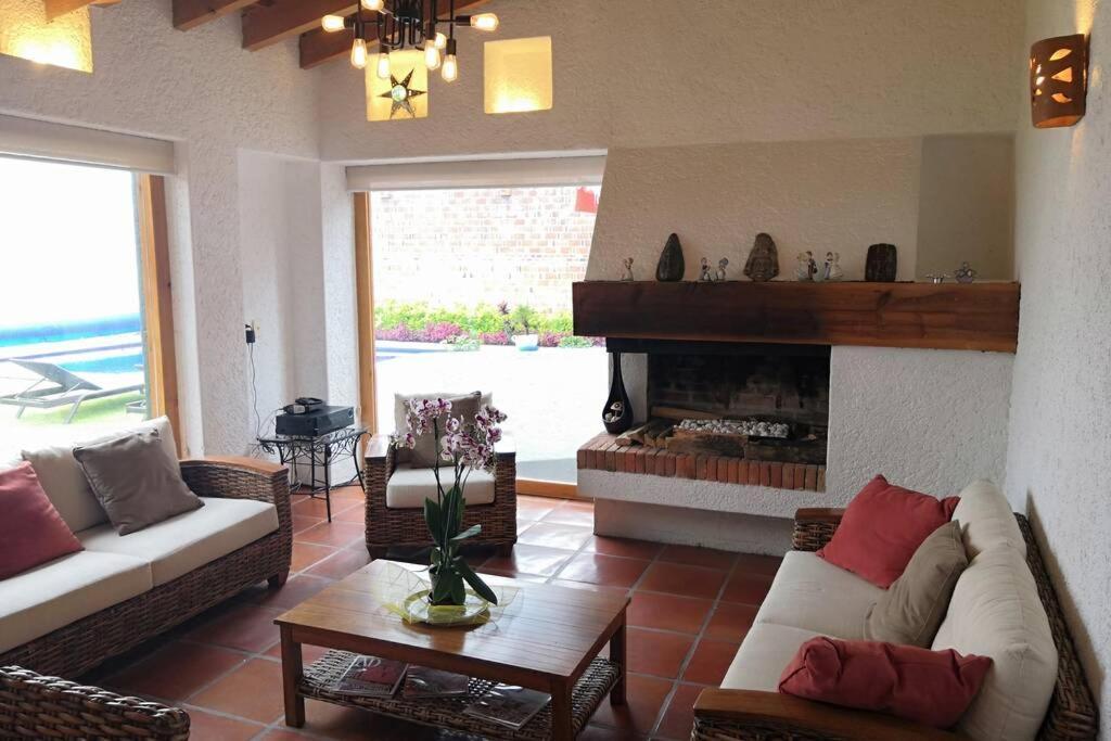 Casa Luna con alberca privada Cuernavaca Exterior foto