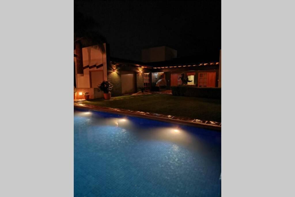 Casa Luna con alberca privada Cuernavaca Exterior foto